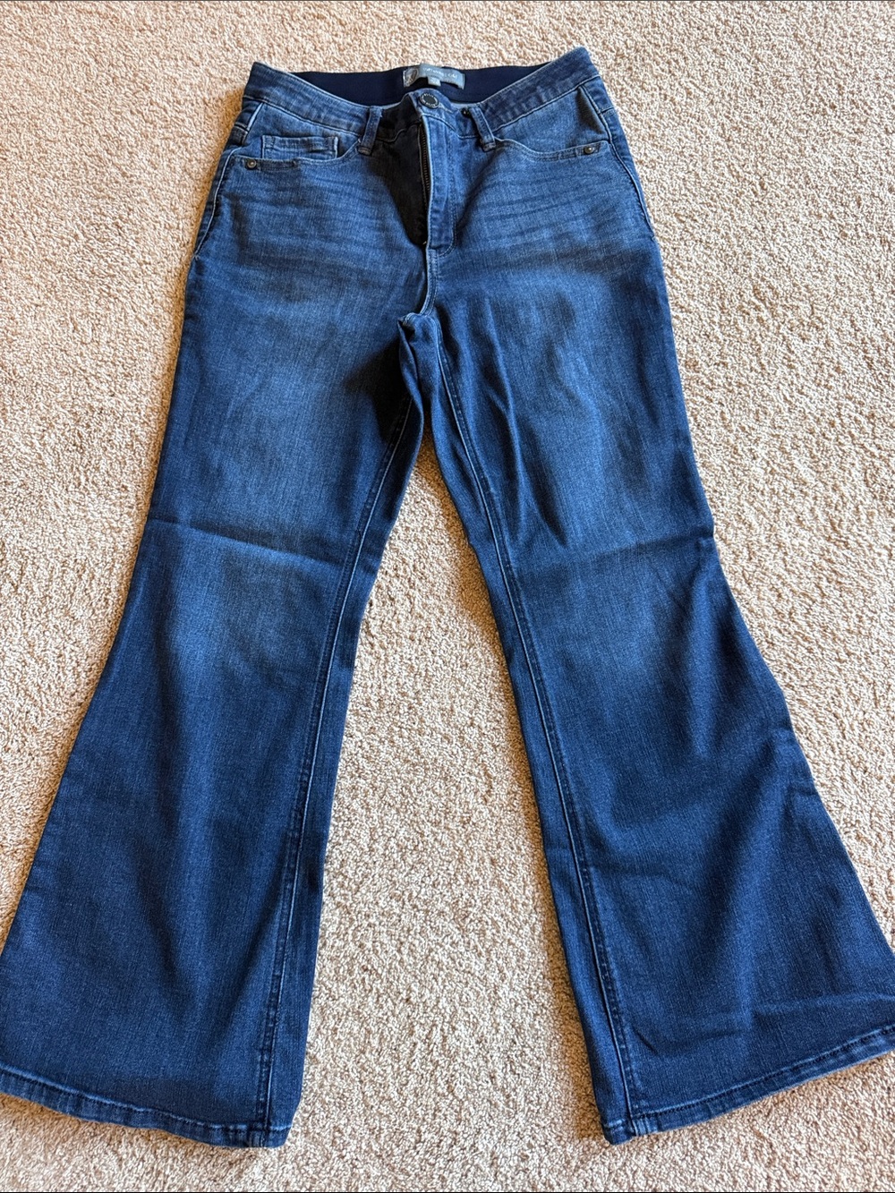 Wit & Wisdom Dark Blue Flare Jeans